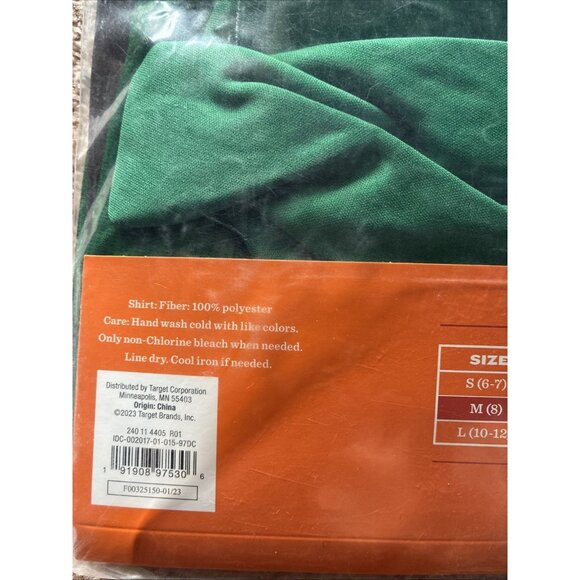 Target Hyde and Eek Forest Hunter Costume Boys Size M Green Hooded Outfit - Picture 5 of 6